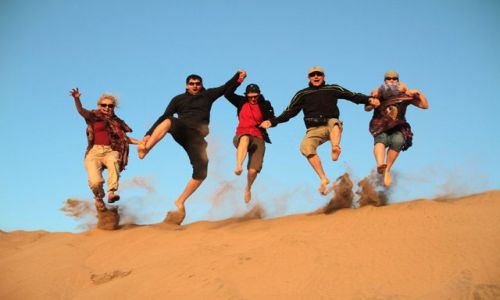 Zdjecie MAROKO / - / Plage Blanche / na Saharze