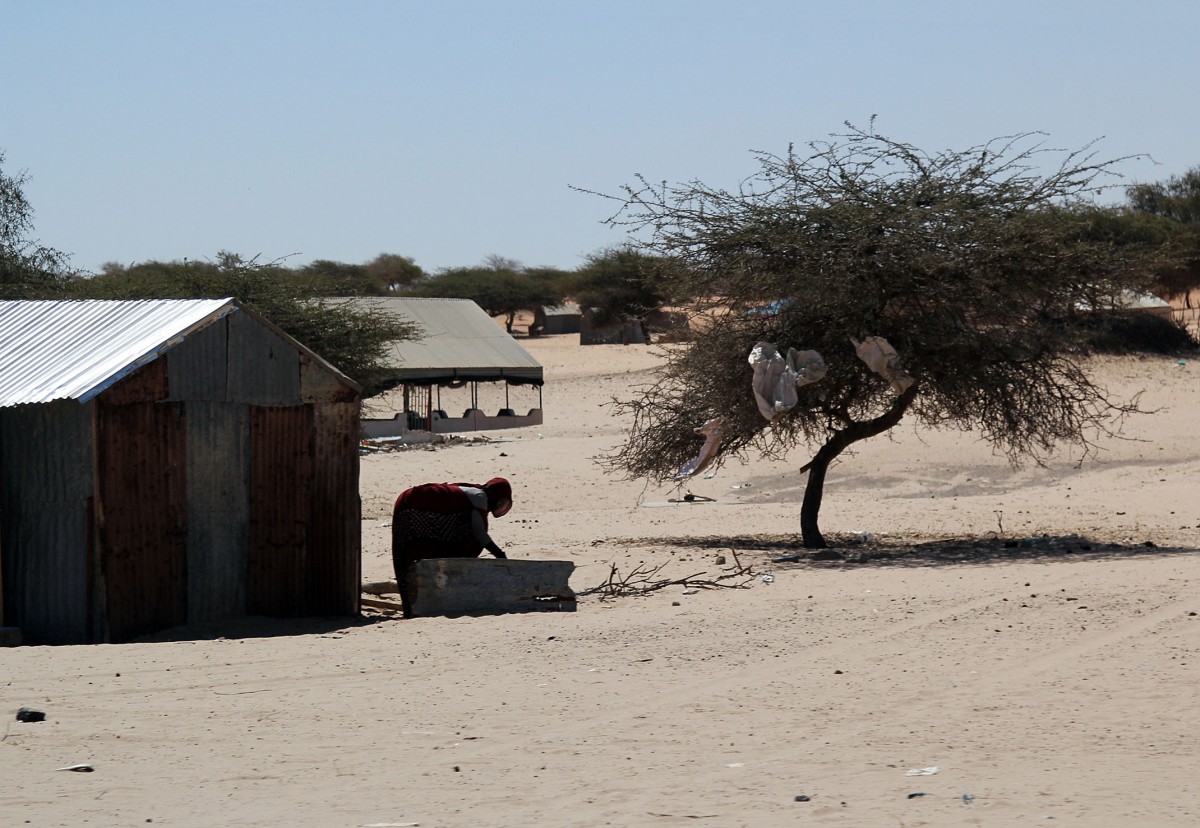 Zdjęcia: gdzieś po drodze, Sahel, Rzut oka na wioskę, MAURETANIA Zdjęcia: gdzieś po drodze, Sahel, Rzut oka na wioskę, MAURETANIA