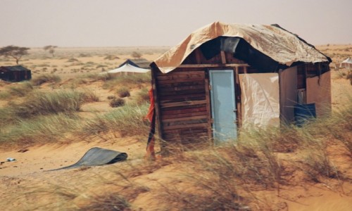 Zdjecie MAURETANIA / Sahara / Sahara / Mauretaska chaupa