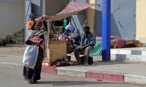 Zdjecie MAURETANIA / Dakhlet Nouadhibou /  Nouadhibou / Szewc