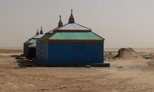 Zdjcie MAURETANIA /  Dakhlet Nouadhibou / Nouamghar  / Architektura mauretaskiej wioski