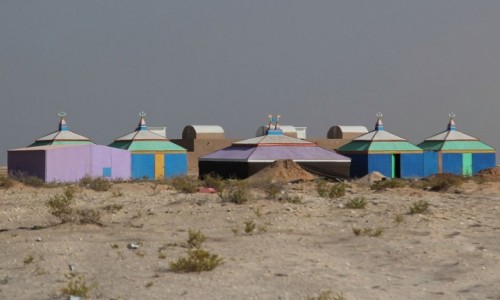 Zdjecie MAURETANIA /  Dakhlet Nouadhibou / Nouamghar  / Architektura mauretaskiej wioski