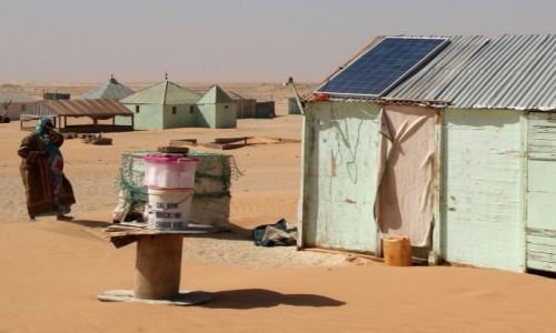Zdjcie MAURETANIA / Commune in Mauritania. / Nouamghar / Wioska