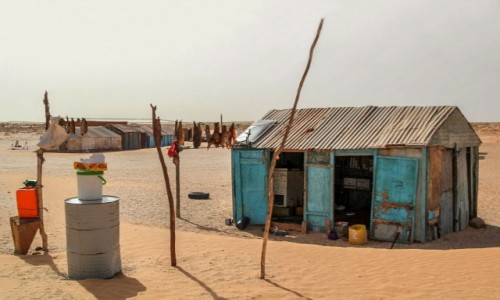 Zdjecie MAURETANIA / Commune in Mauritania. / Nouamghar / Wioska