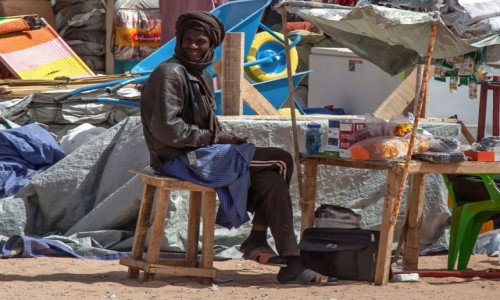 Zdjęcie MAURETANIA / Tiris Zammur / gdzieś po drodze / Biznes kwitnie