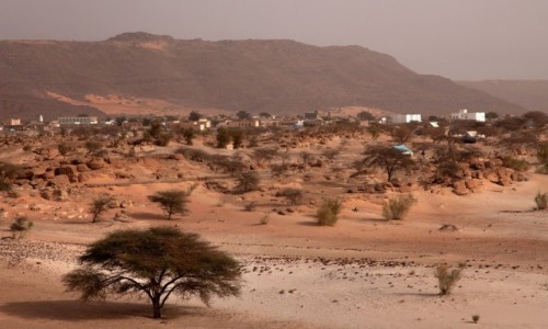 Zdjęcie MAURETANIA / Tagant / Moudjéria / Widok na miasto