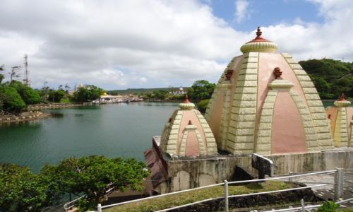 Zdjecie MAURITIUS / Savanne district / Grand Bassin / Ganga Talao