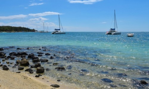 Zdjecie MAURITIUS / wchodnie wybrzee / Trou d'Eau Douce / W zatoce