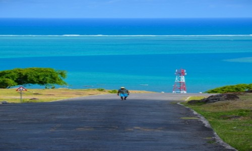 Zdjecie MAURITIUS / Rodrigues / Port Sud-Est / Co za kolory...