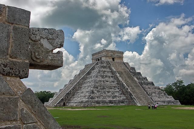 Zdjęcia: piramida Kukulkana, Chichen Itza, Yucatan, MEKSYK Zdjęcia: piramida Kukulkana, Chichen Itza, Yucatan, MEKSYK