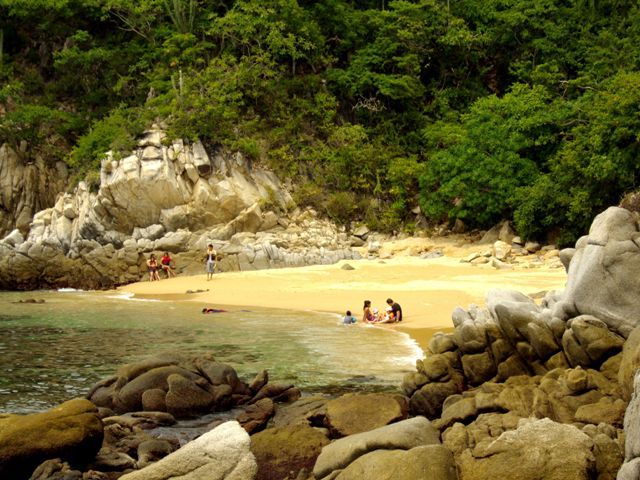 Zdjęcia: Huatulco, Playa la Entrega, MEKSYK Zdjęcia: Huatulco, Playa la Entrega, MEKSYK