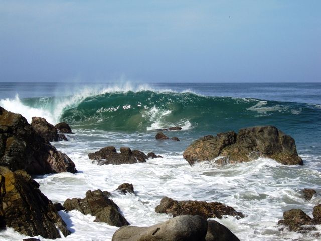 Zdjęcia: Puerto Escondido, raj dla surferów - kilka metrów dalej, MEKSYK Zdjęcia: Puerto Escondido, raj dla surferów - kilka metrów dalej, MEKSYK