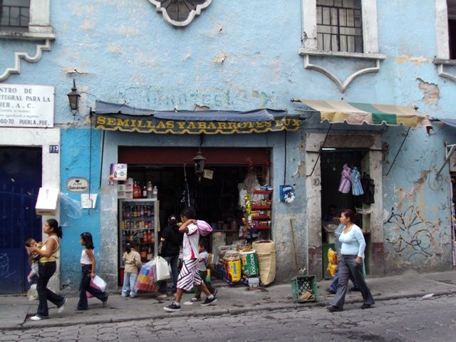 Zdjęcia: Puebla, boczna uliczka, MEKSYK Zdjęcia: Puebla, boczna uliczka, MEKSYK