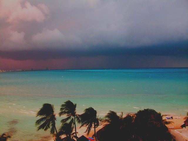 Zdjęcia: Cancun, Cancun, Cancun przed burza, MEKSYK Zdjęcia: Cancun, Cancun, Cancun przed burza, MEKSYK