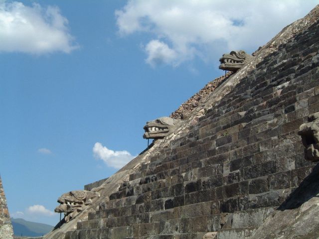 Zdjęcia: Teotihuacan, Teotihuacan - fragment Cytadeli, MEKSYK Zdjęcia: Teotihuacan, Teotihuacan - fragment Cytadeli, MEKSYK