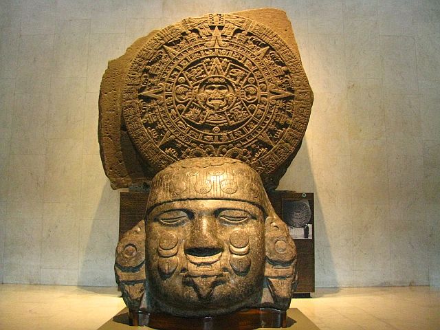 Zdjęcia: Muzeum Antropologiczne, Ciudad de Mexico, Kalendarz Azteków, MEKSYK Zdjęcia: Muzeum Antropologiczne, Ciudad de Mexico, Kalendarz Azteków, MEKSYK