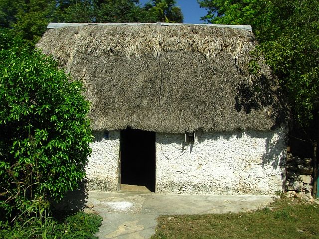 Zdjęcia: Okolice Celestun, Jukatan, Chata , MEKSYK Zdjęcia: Okolice Celestun, Jukatan, Chata , MEKSYK