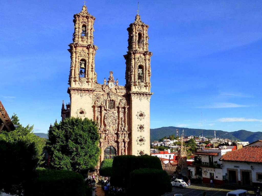 Zdjęcia: Taxco, Taxco, katedra górująca nad Taxco, MEKSYK Zdjęcia: Taxco, Taxco, katedra górująca nad Taxco, MEKSYK