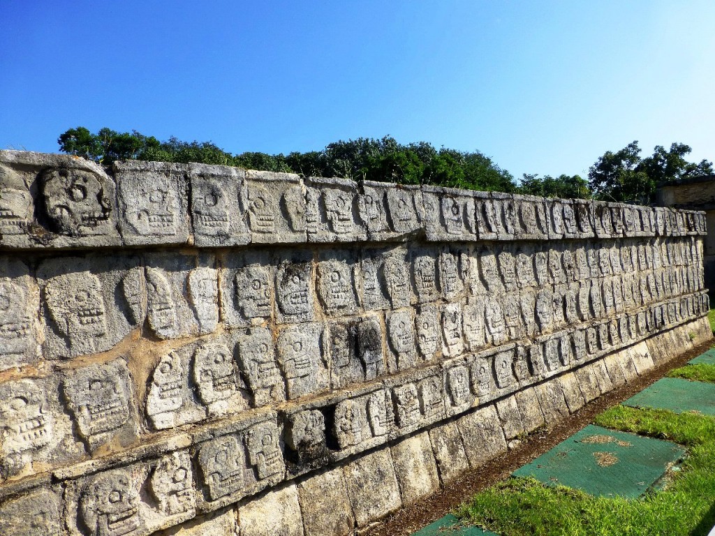 Zdjęcia: Chichen Itza, Jukatan, świątynia czaszek, MEKSYK Zdjęcia: Chichen Itza, Jukatan, świątynia czaszek, MEKSYK