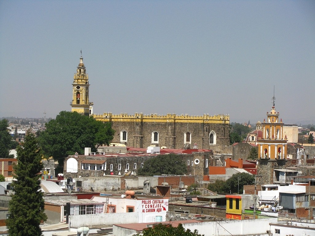 Zdjęcia: Cholula, stan Puebla, panorama miasta, MEKSYK Zdjęcia: Cholula, stan Puebla, panorama miasta, MEKSYK