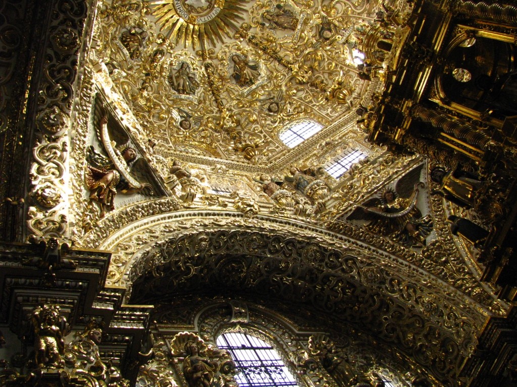 Zdjęcia: Puebla, okolice Ciudad de Mexico, kościół św. Dominika, MEKSYK Zdjęcia: Puebla, okolice Ciudad de Mexico, kościół św. Dominika, MEKSYK