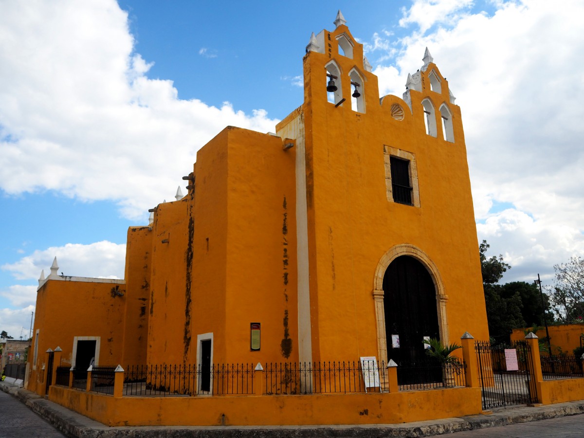 Zdjęcia: Izamal, Jukatan, Żółty kościół, MEKSYK Zdjęcia: Izamal, Jukatan, Żółty kościół, MEKSYK