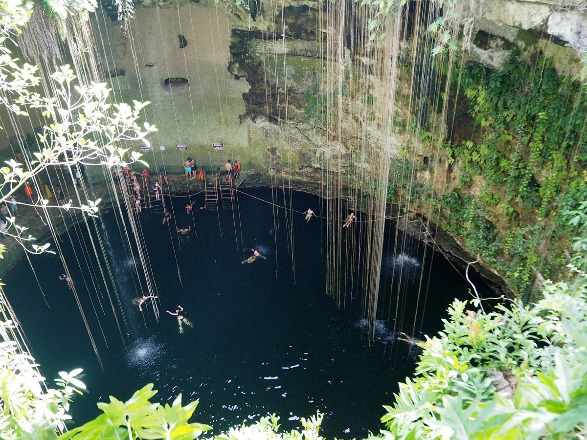 Zdjęcia: Jukatan, Jukatan, Cenote Ik Kil, MEKSYK Zdjęcia: Jukatan, Jukatan, Cenote Ik Kil, MEKSYK