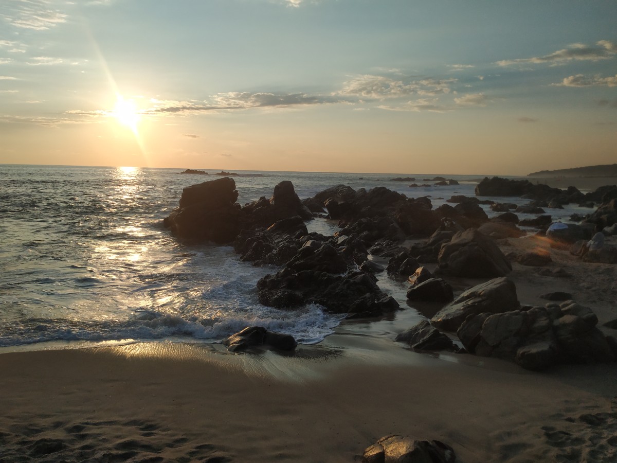 Zdjęcia: Puerto Escondido / Playa Coral, Oaxaca, Zachód słońca, MEKSYK Zdjęcia: Puerto Escondido / Playa Coral, Oaxaca, Zachód słońca, MEKSYK