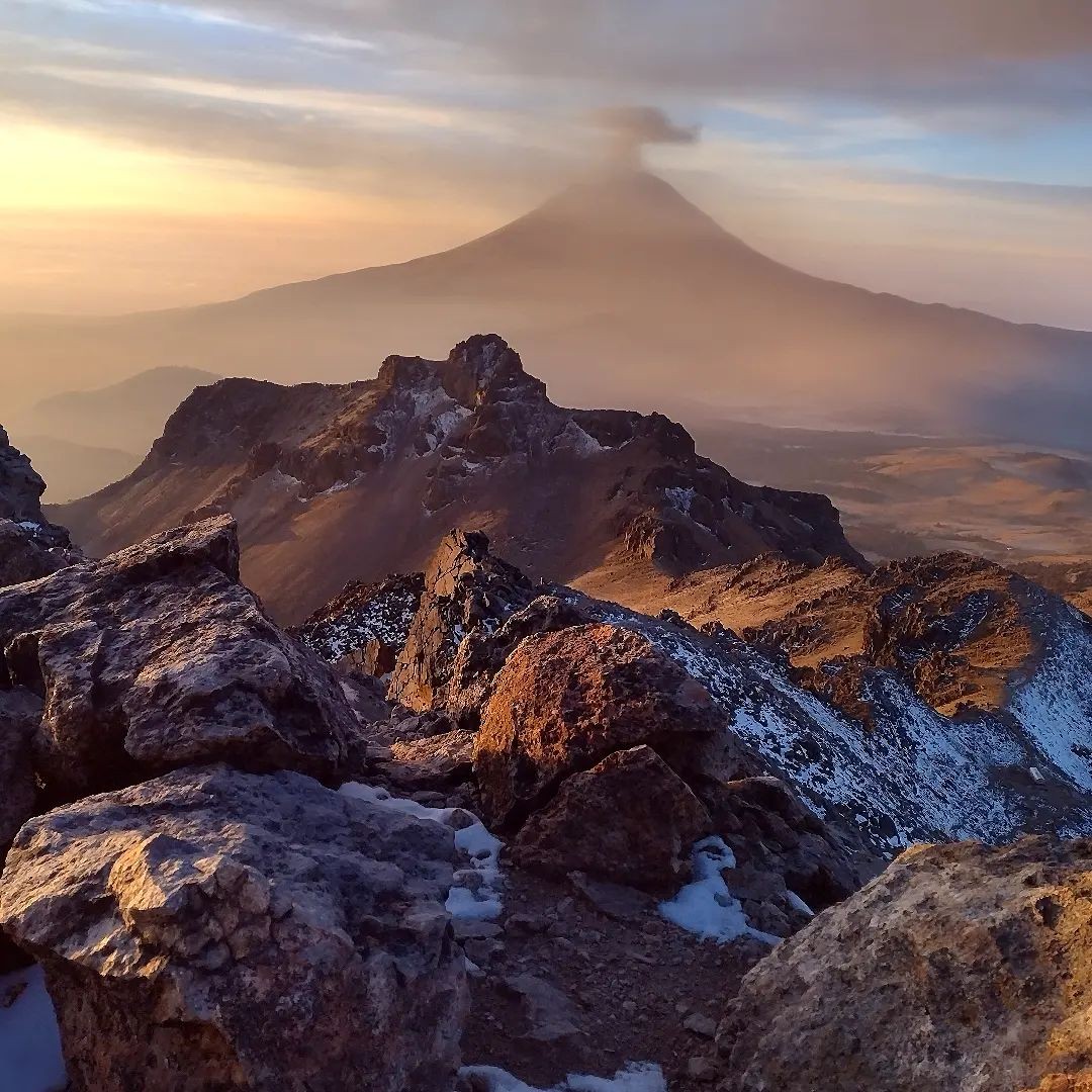 Zdjęcia: Iztaccíhuatl, W dobrym momencie, MEKSYK Zdjęcia: Iztaccíhuatl, W dobrym momencie, MEKSYK