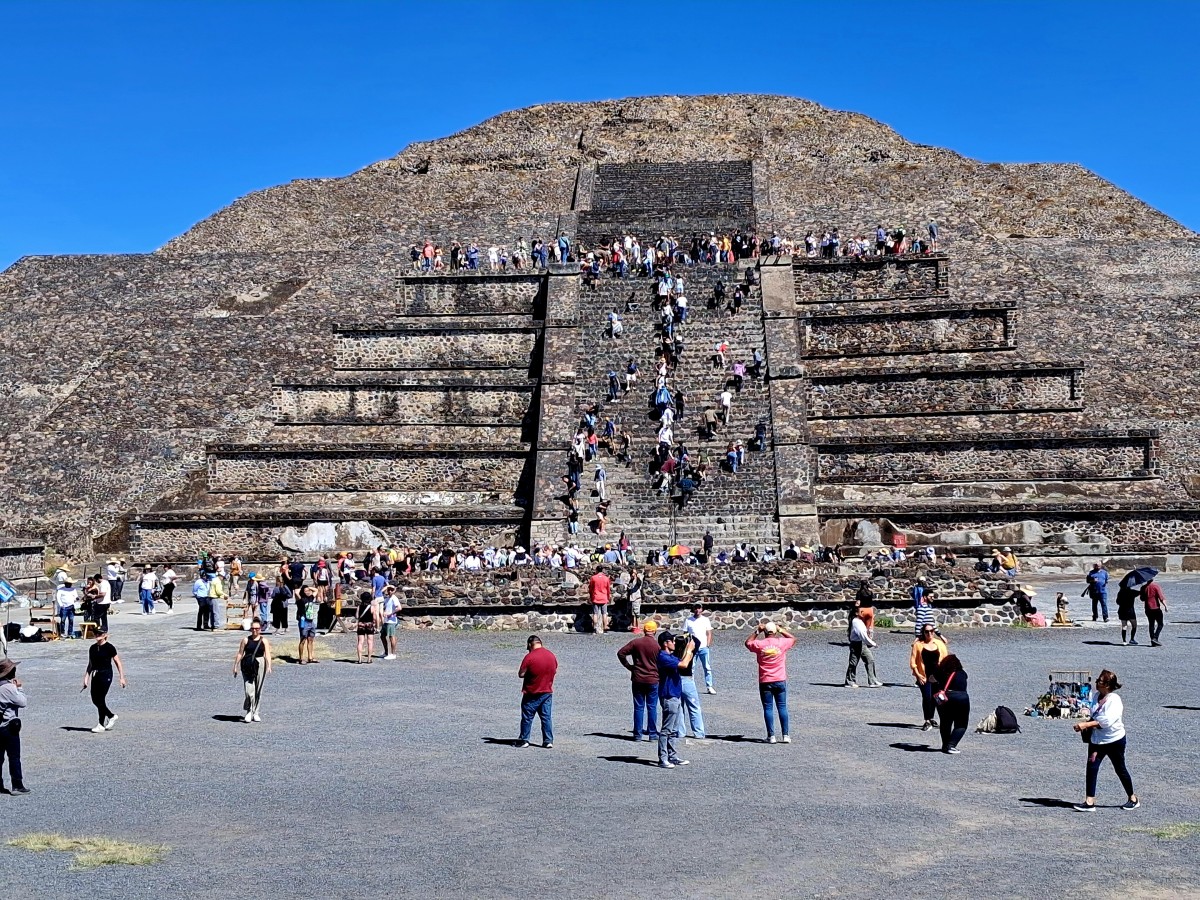 Zdjęcia: Teotihuacan, Mexico City, Piramida Księżyca , MEKSYK Zdjęcia: Teotihuacan, Mexico City, Piramida Księżyca , MEKSYK
