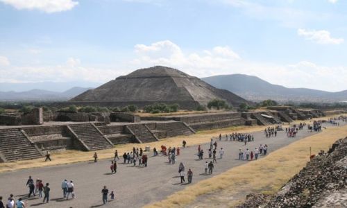 Zdjecie MEKSYK / Meksyk / Toetihuacan / Piramida Sonca