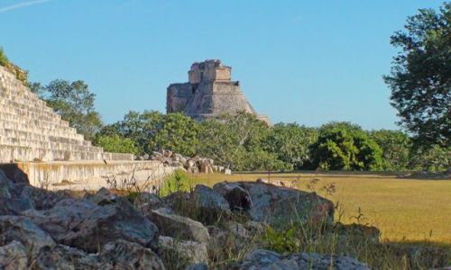 Zdjęcie MEKSYK / Jukatan / Uxmal / Meksykańskie piramidy