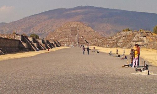 Zdjęcie MEKSYK / Wyżyna meksykańska / Teotihuacan / Meksykańskie piramidy cd.