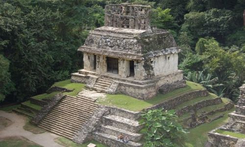 Zdjcie MEKSYK / brak / Palenque / Piramida w Palenque