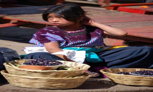 Zdjcie MEKSYK / Chiapas / San Cristobal de las Casas / Targ w Chiapas