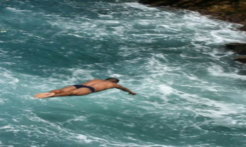 Zdjęcie MEKSYK / - / zatoka La Quebrada/Acapulco / smiałkowie z Acapulco