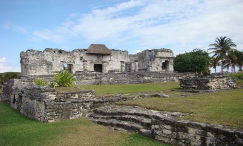 Zdjecie MEKSYK / - / Tulum / ruiny miasta Majw w Tulum