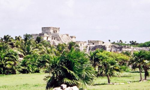 Zdjcie MEKSYK / Yukatan / Tulum / Budowle Majw