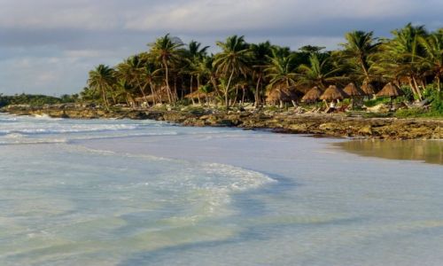 Zdjęcie MEKSYK / Jukatan / Tulum / wybrzeże w Tulum