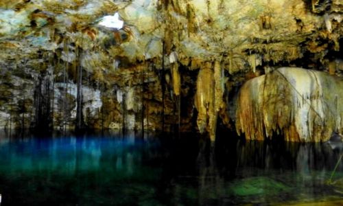 Zdj�cie MEKSYK / Jukatan / Cenote Dzitnup / Cenote Dzitnup