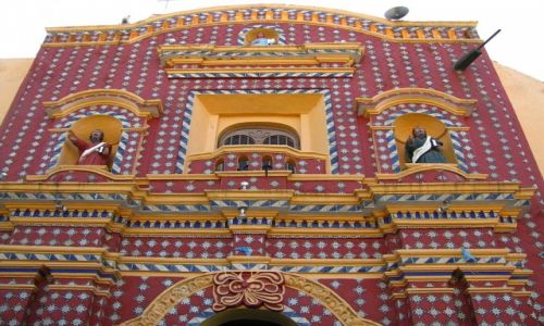 Zdj�cie MEKSYK / stan Puebla / Tonantzintla / Santa aria de Tonantzintla