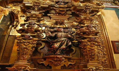 Zdjcie MEKSYK / stan Puebla / Tonantzintla / Santa Maria de Tonantzintla