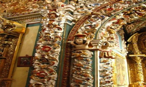 Zdjcie MEKSYK / stan Puebla / Tonantzintla / Santa Maria de Tonantzintla