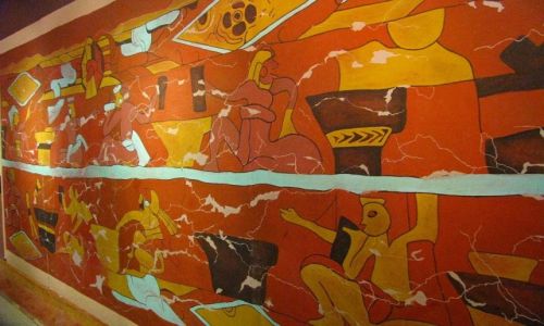 Zdjęcie MEKSYK / stan Puebla / Cholula / fresk