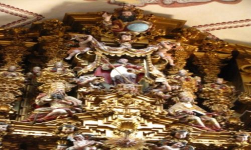 Zdjęcie MEKSYK / okolice Ciudad de Mexico / Taxco / kościół Santa Prisca