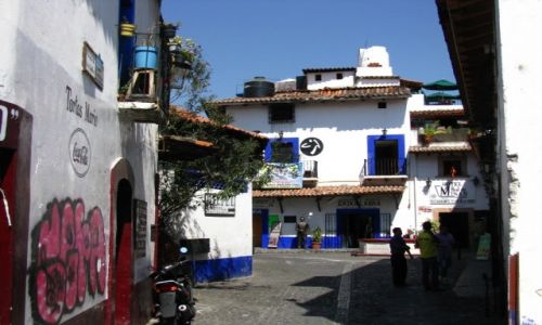 Zdjęcie MEKSYK / okolice Ciudad de Mexico / Taxco / ulice Taxco
