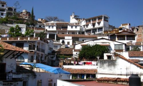 Zdjcie MEKSYK / okolice Ciudad de Mexico / Taxco / ulice Taxco
