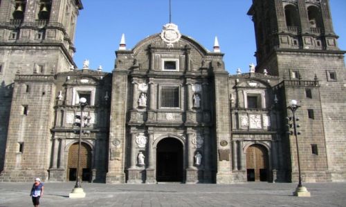 Zdj�cie MEKSYK / stan Puebla / Puebla / katedra
