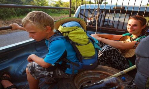 Zdjęcie MEKSYK / Huasteca Potosina / Huasteca Potosina / Autostop w Meksyku