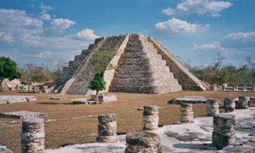 Zdjecie MEKSYK / Yucatan / Mayapan / Chichen Itza?
